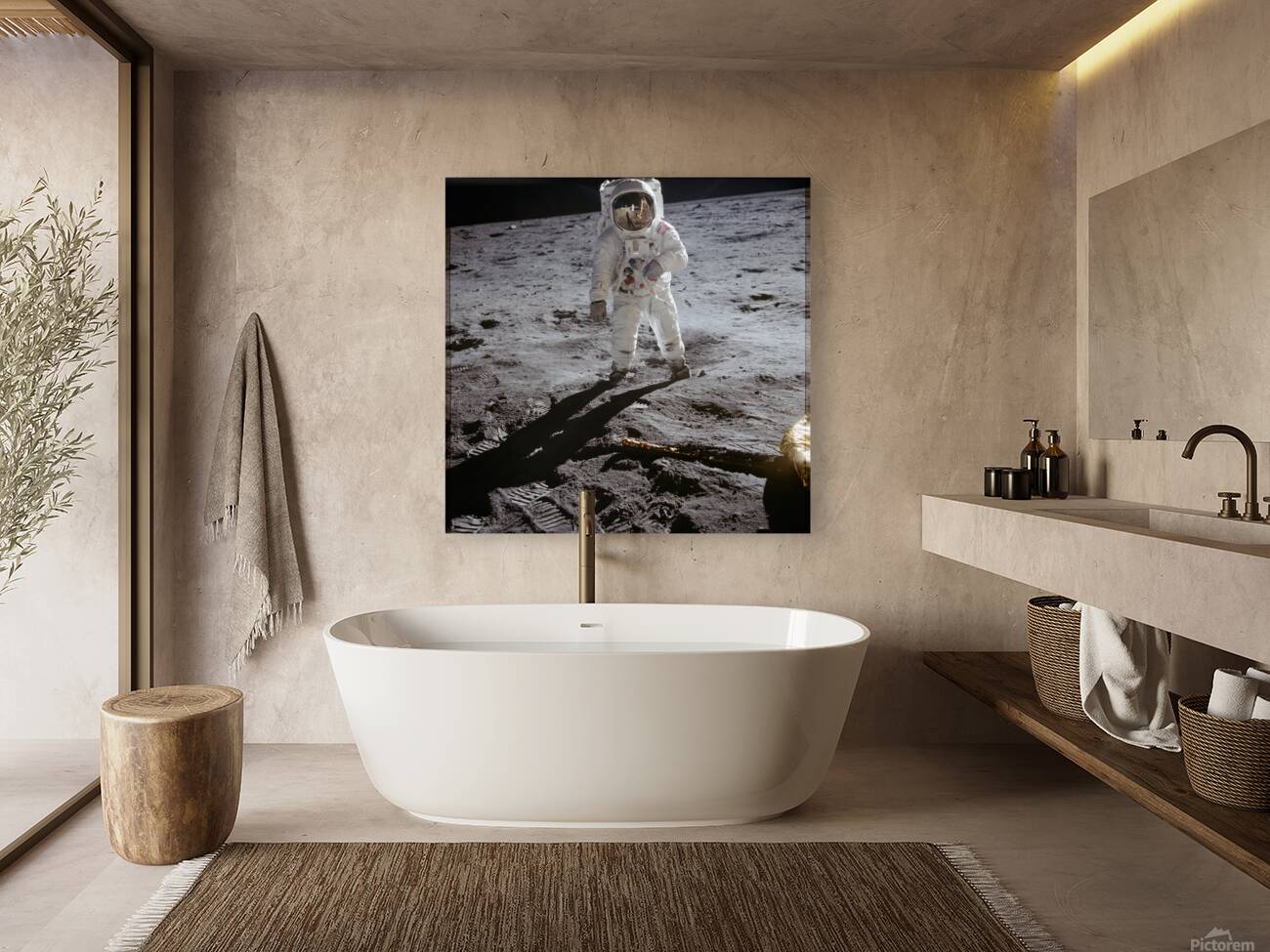Man on the Moon Reproduction