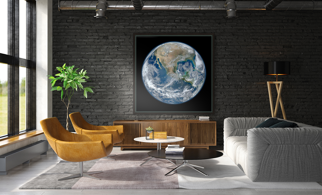 Earth from Space Reproduction