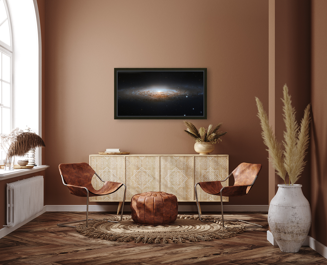 Spiral Galaxy Reproduction