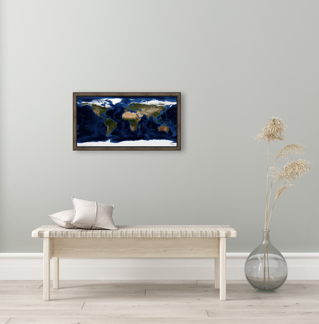 Our World from Space Reproduction