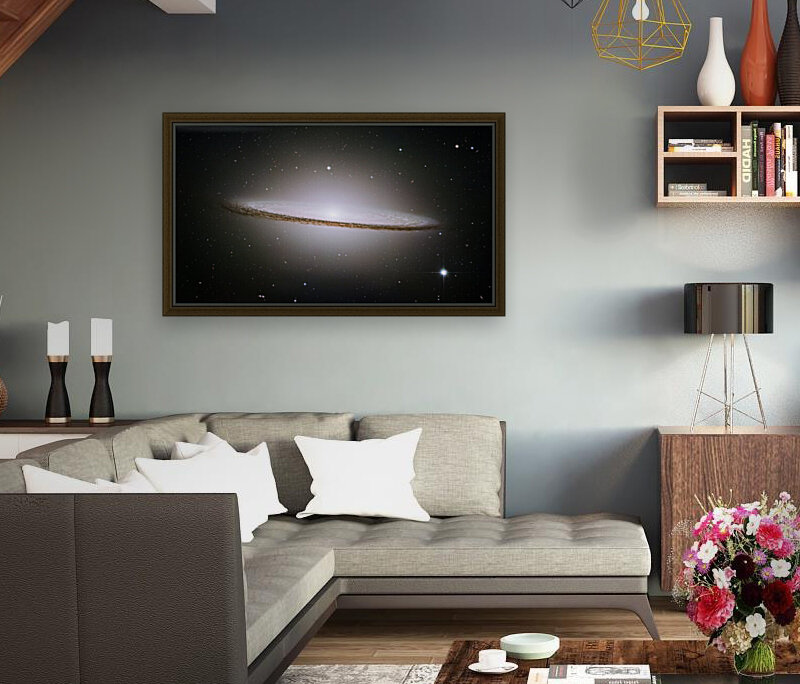 Sombrero Galaxy Reproduction