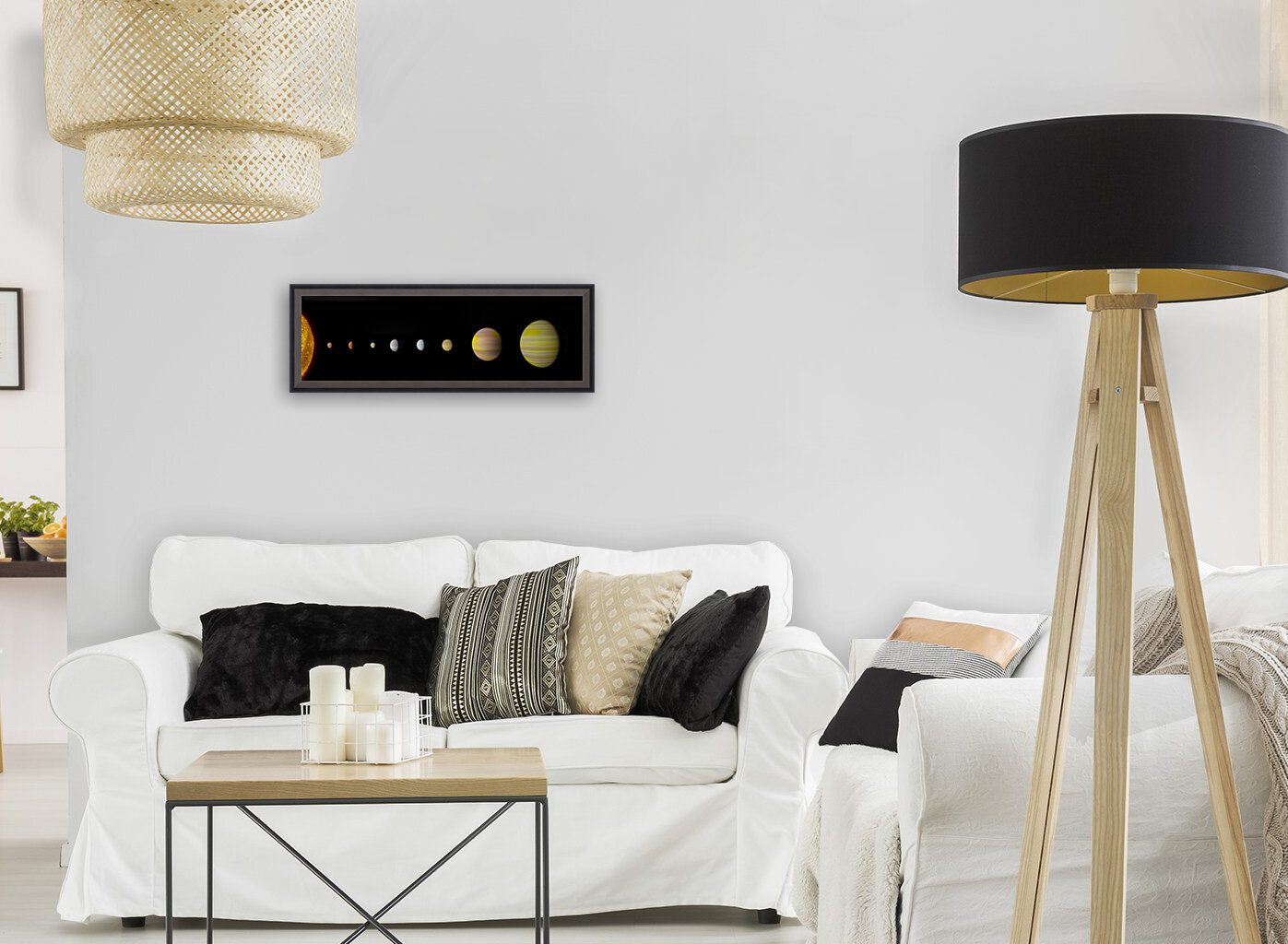 Eighth Planet Circling Distant Star Reproduction