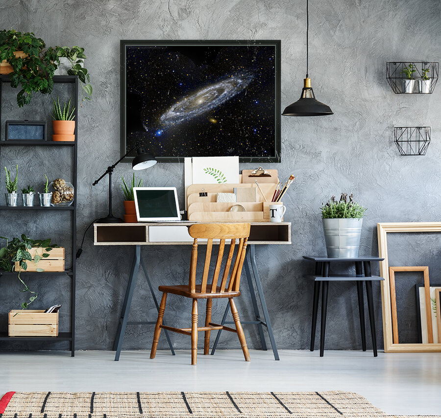 Spiral Galaxy Andromeda Reproduction