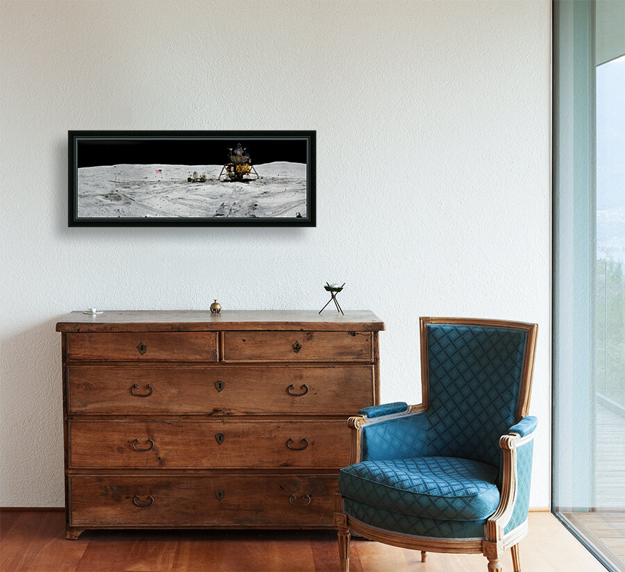 Apollo 16 Panorama Reproduction