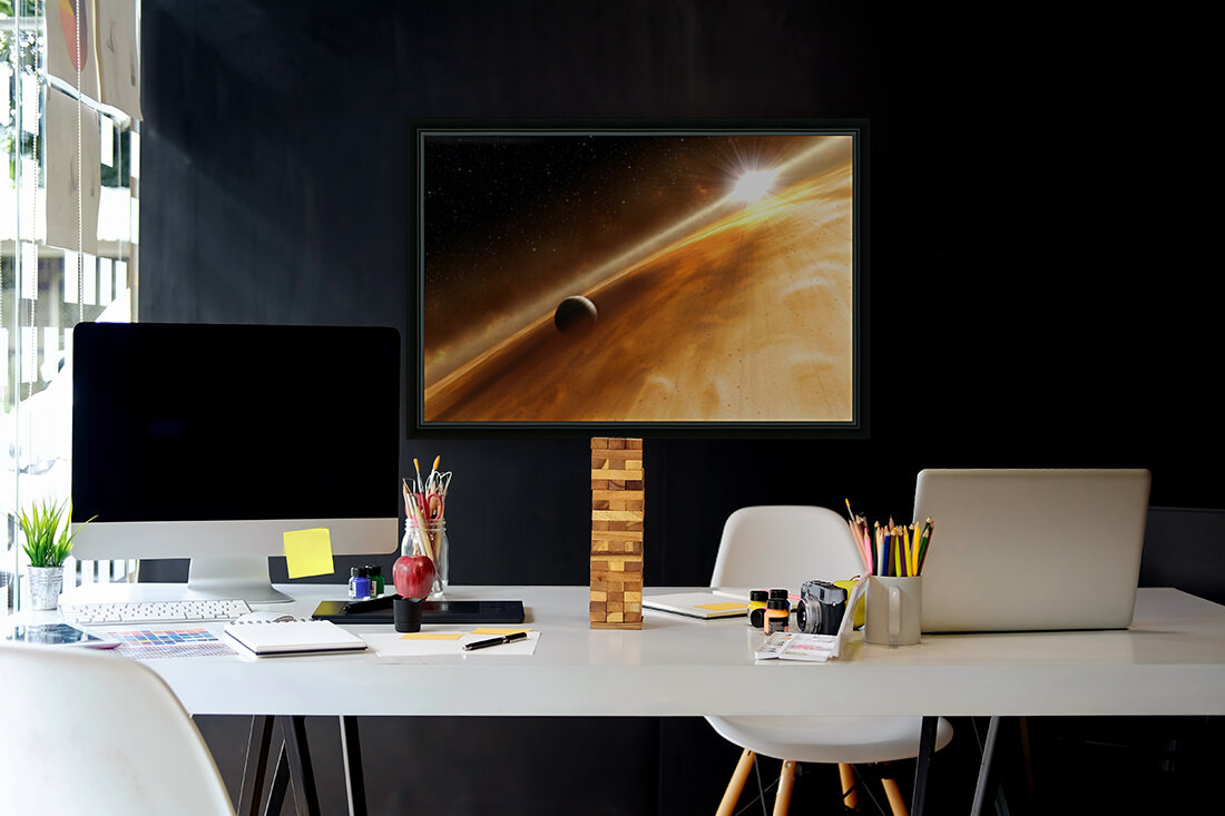 Hubble Observes a Planet Reproduction