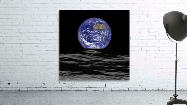 Earth as Seen from the Moon Wall Preview