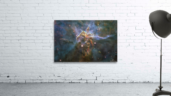 Mystic Mountain Nebula Wall Preview