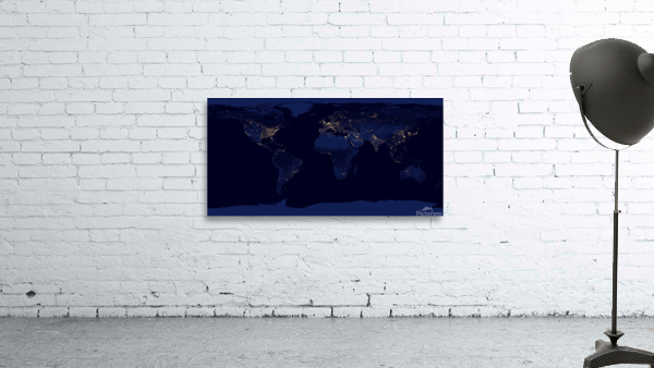 Our World at Night Wall Preview