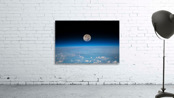 Moon from Space Wall Preview
