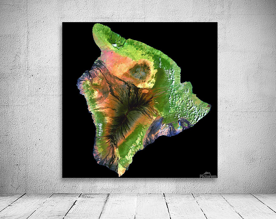 Big Island of Hawaii Wall Preview