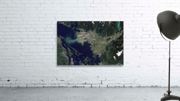 Lower Mainland from Space Wall Preview