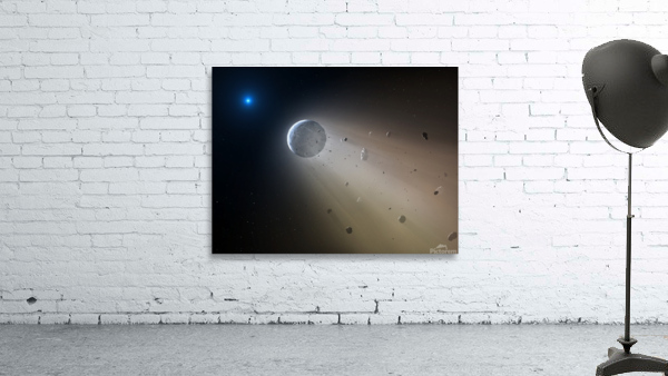 Disintegrating Asteroid Wall Preview