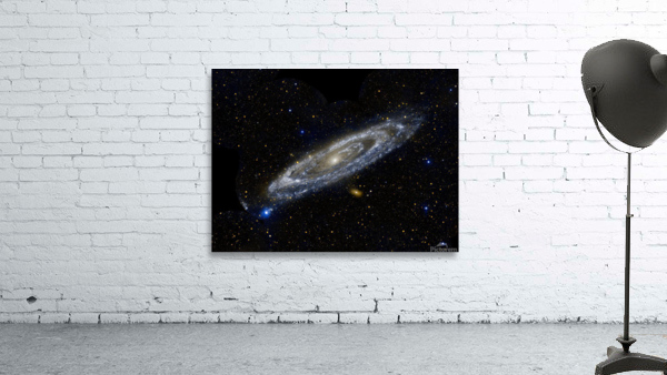 Spiral Galaxy Andromeda Wall Preview