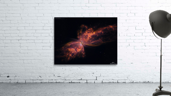 The Butterfly Nebula from Hubble Wall Preview