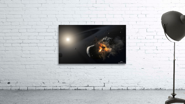 Exoplanet Apparently Disappears Wall Preview