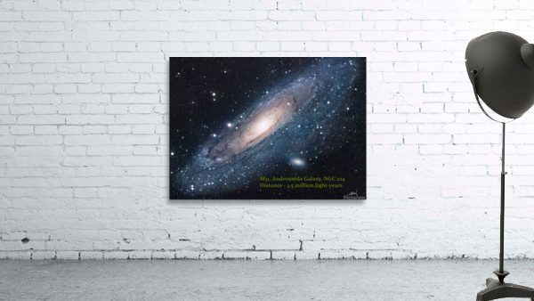 M31 Andromeda Galaxy NGC 224 Wall Preview