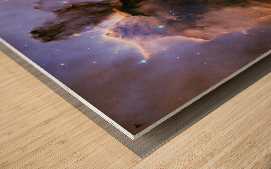 The Eagle Nebula Wood print