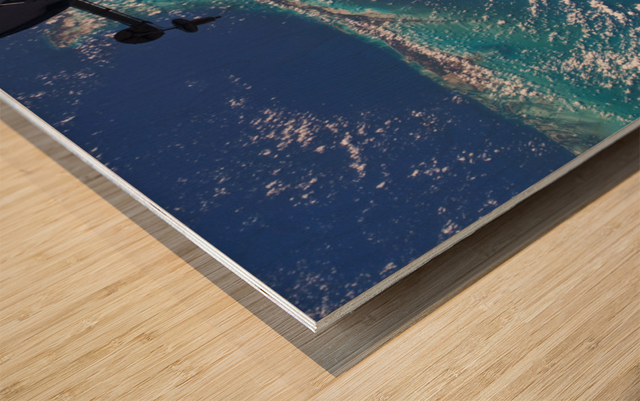 Space Shuttle Atlantis Wood print