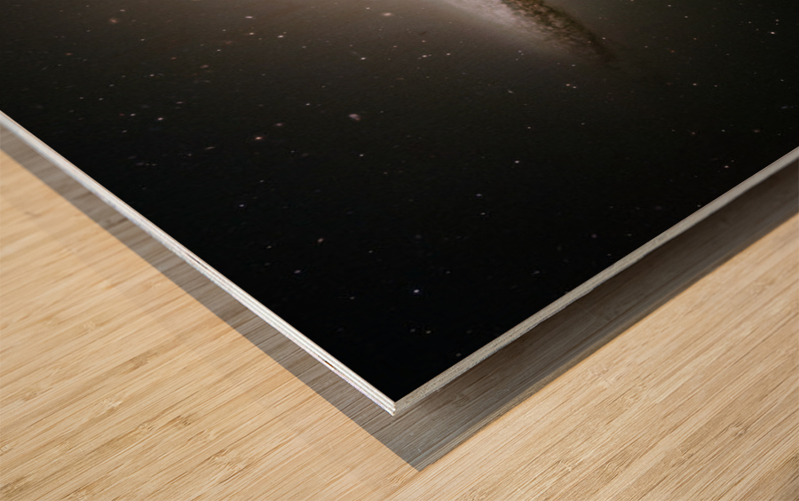 Sombrero Galaxy Wood print