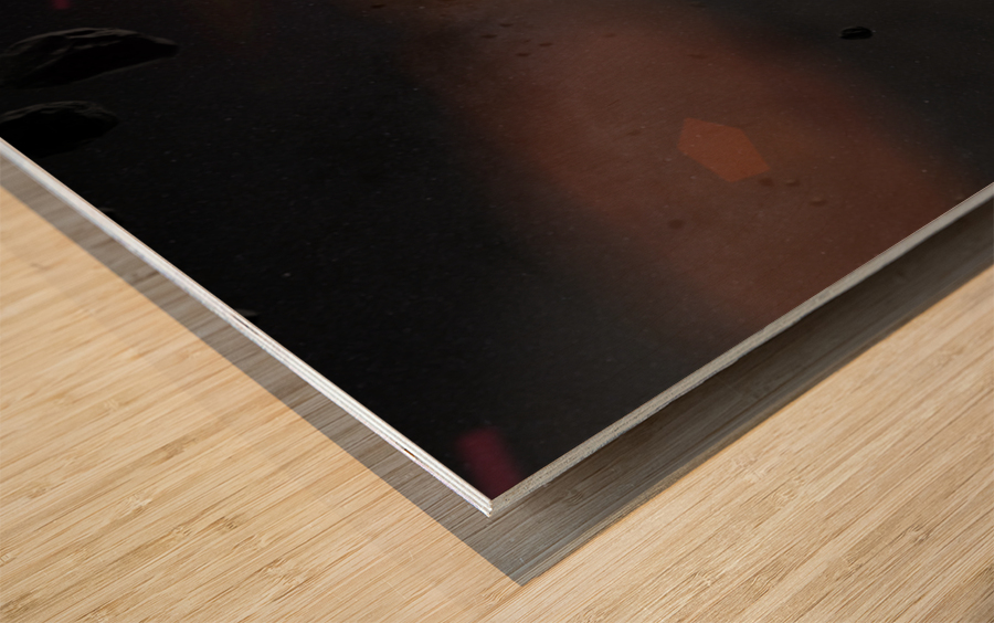 Heavy Bombardment Wood print