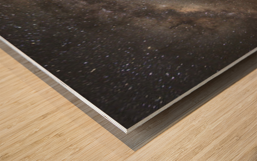 Zodiacal Light Over Namibia Wood print