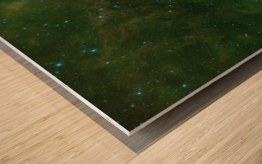 Cave Nebula Wood print