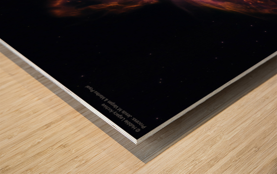 The Butterfly Nebula from Hubble Wood print