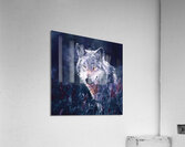 watercolor wildlife photo Acrylic Print