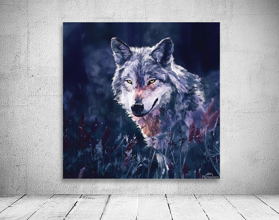 watercolor wildlife photo Wall Preview