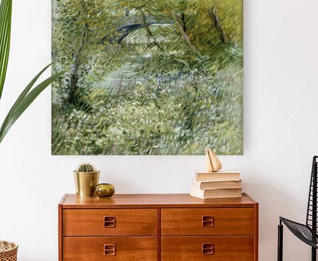 Vincent van Goghs River Bank in Springtime 1887 by Art Of Destiny