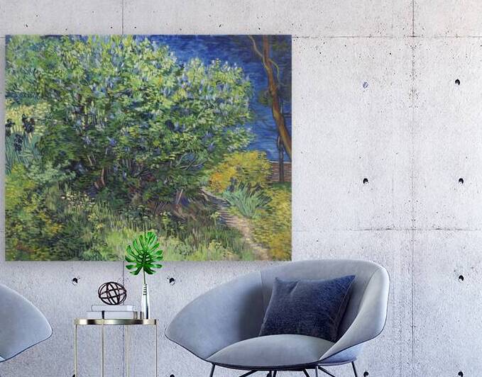 Vincent van Goghs Lilac Bush 1889 by Art Of Destiny