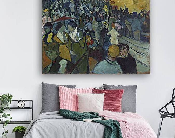 Vincent van Goghs Les Arenes 1888 by Art Of Destiny