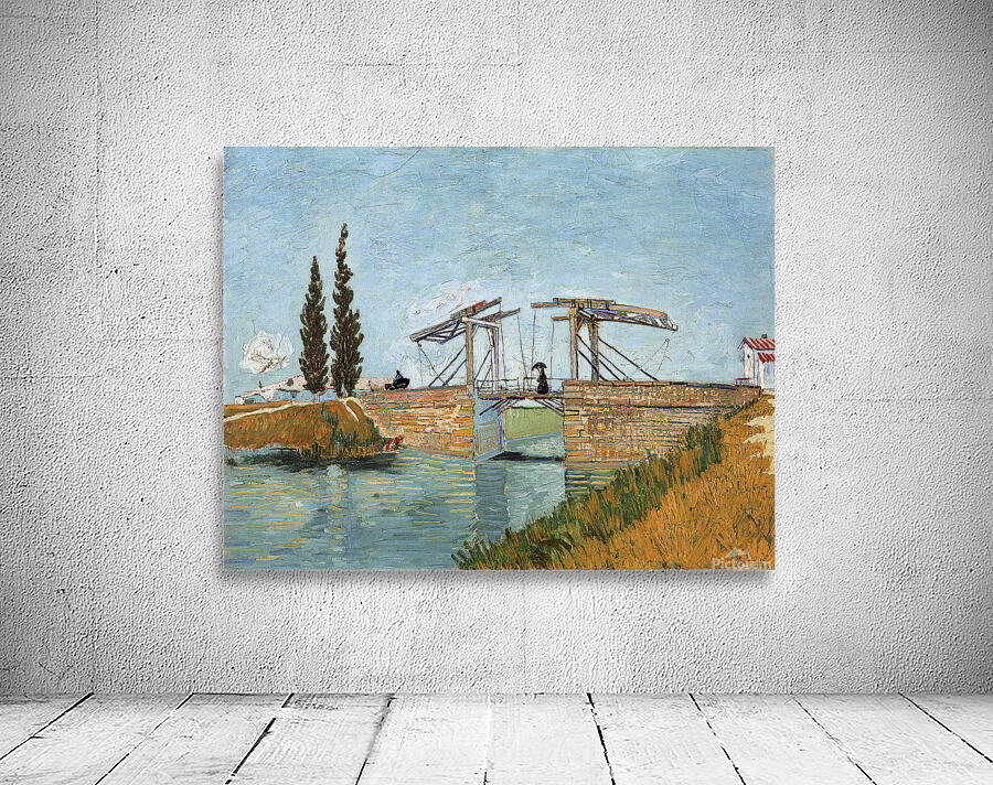 Vincent van Goghs Langlois Bridge at Arles 1888 by Art Of Destiny Wall Art