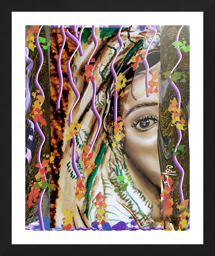 Watcher Picture Frame print