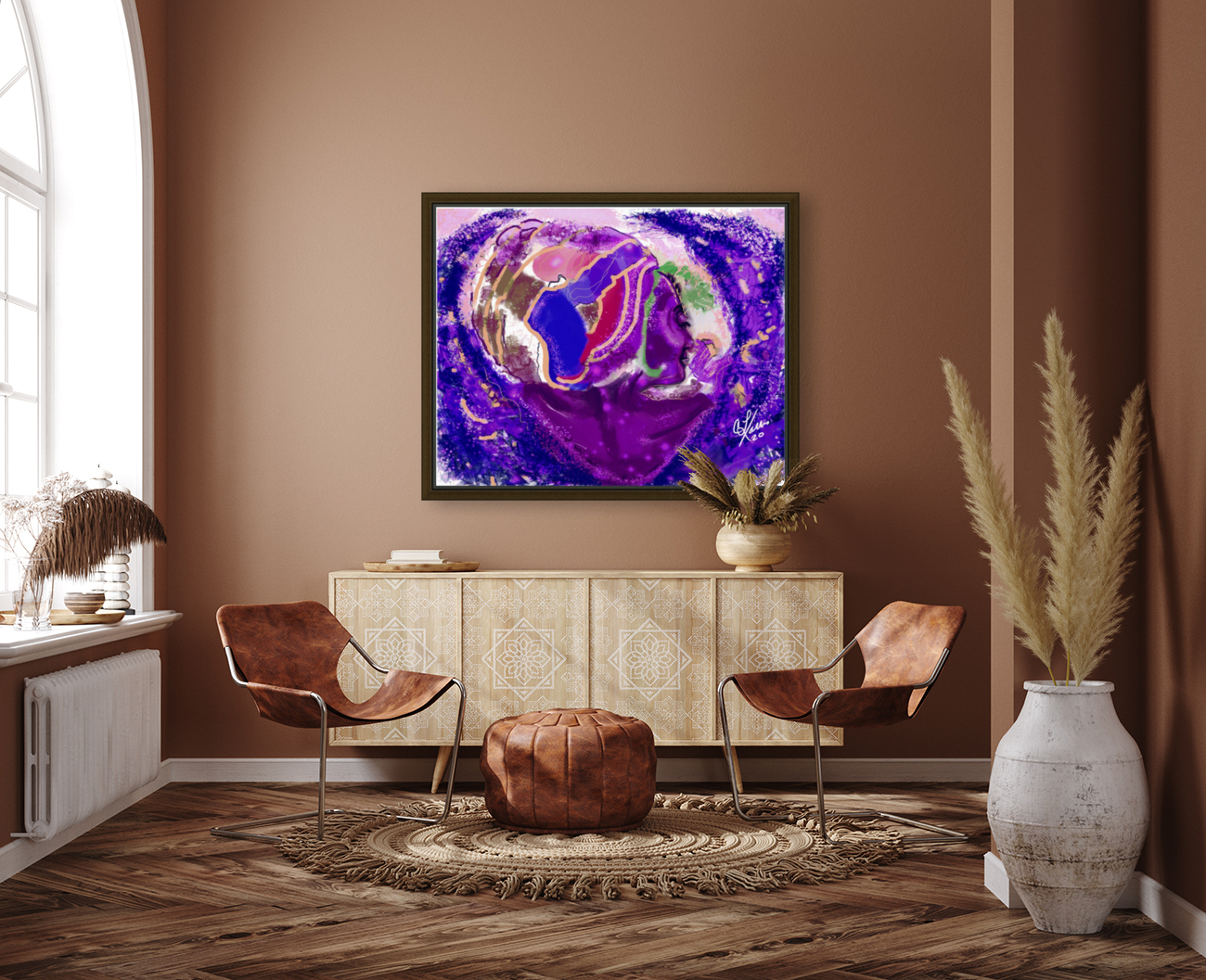 Purple Angel Reproduction