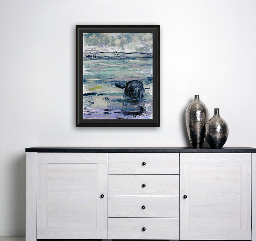 Seascapes Abstract  Reproduction