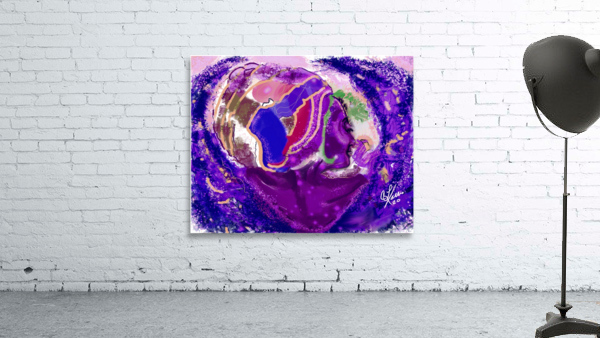 Purple Angel Wall Preview