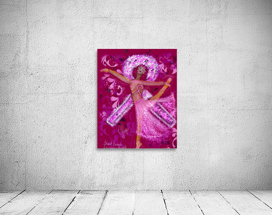 Lady Pink Wall Preview
