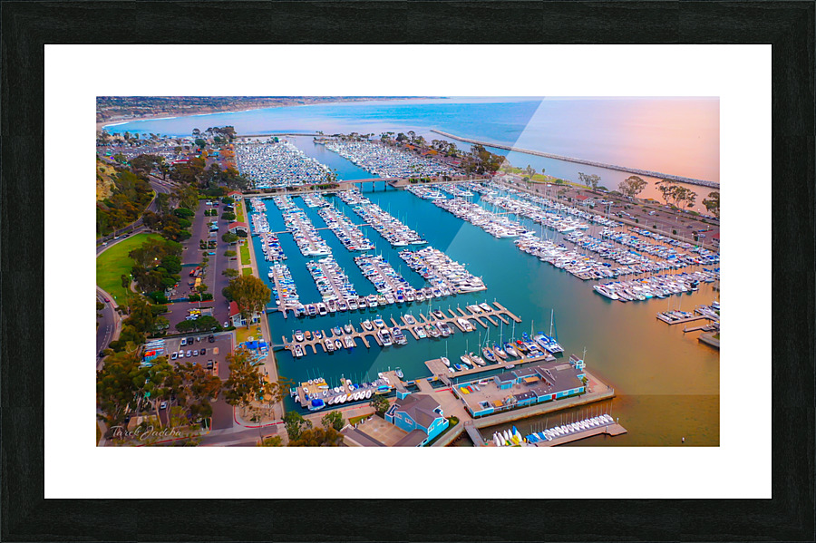 Dana Point  Picture Frame print