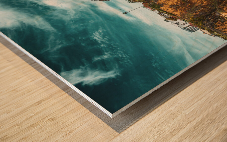 Laguna Beach Wood print