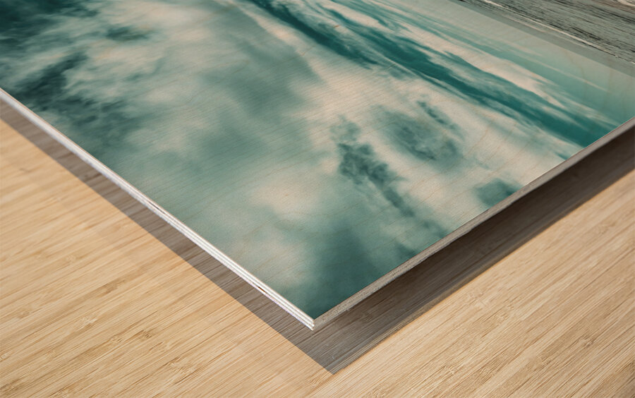 Laguna Beach Wood print