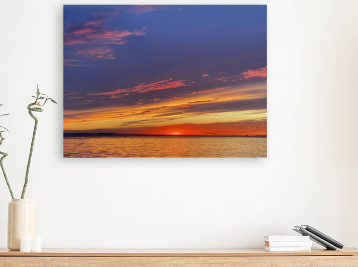 LONG  ISLAND SUNSET 002 by A M I Hepburn