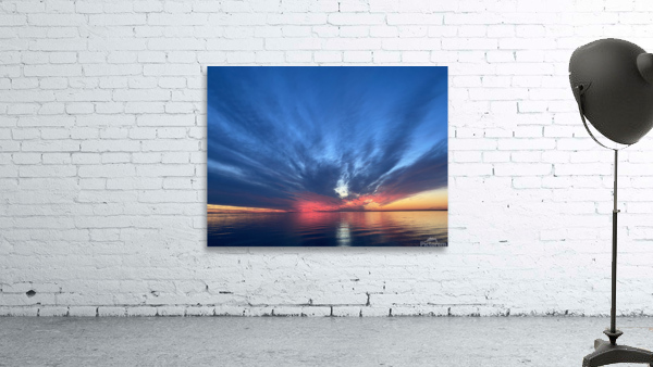 LONG ISLAND WINTER SUNSET 002 Wall Preview