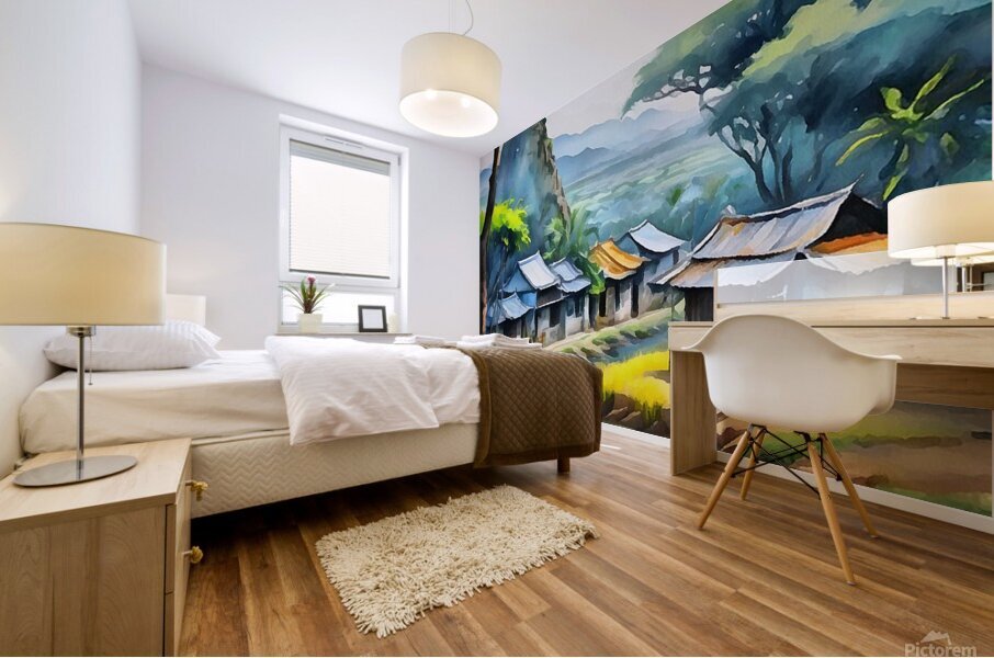 Binh Thuana  2 Mural print