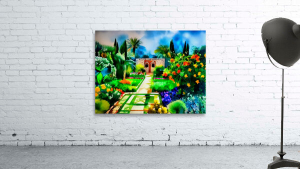 arabic garden 5 Wall Preview