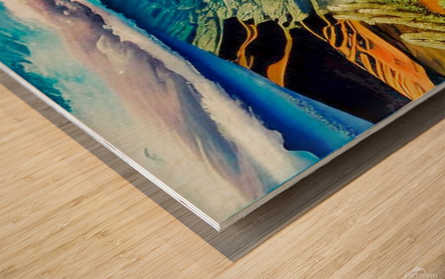 Bromo MT. tengger semeru national park5 Wood print