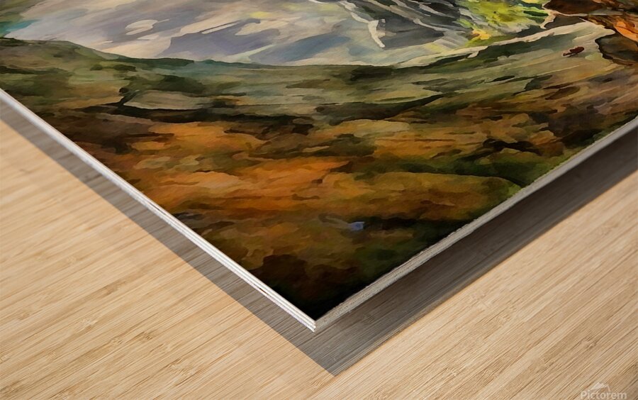 Quang Binh Hang art 1 Wood print