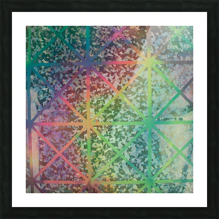 Tie Dye - Pink Picture Frame print