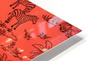 Jungle - Orange HD Metal print