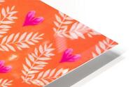 Heart - Orange HD Metal print